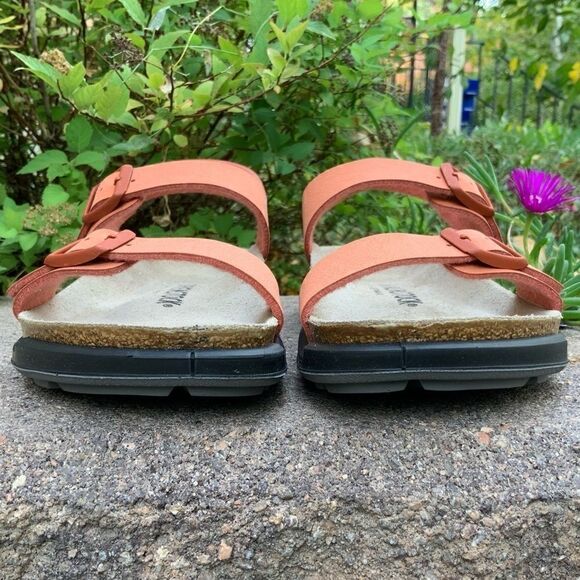 BIRKENSTOCK SONORA CROSSTOWN SANDAL FADED BRICK LEATHER DAD OUTDOOR HIKING - Picture 6 of 14